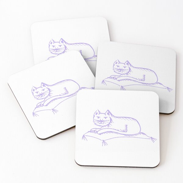 Item preview, Lavender Meowgical Cat designed and sold by MagentaTwilight.