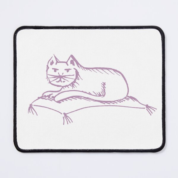 Item preview, Lilac Grey Meowgical Cat designed and sold by MagentaTwilight.