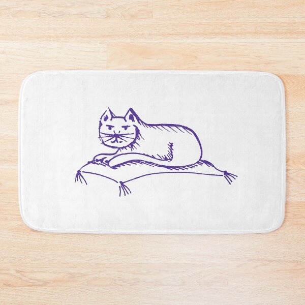 Item preview, Violet Meowgical Cat designed and sold by MagentaTwilight.