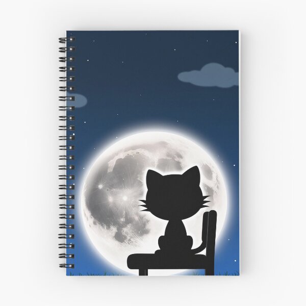 Item preview, Cat & Moon V designed and sold by VeenyOcicat.