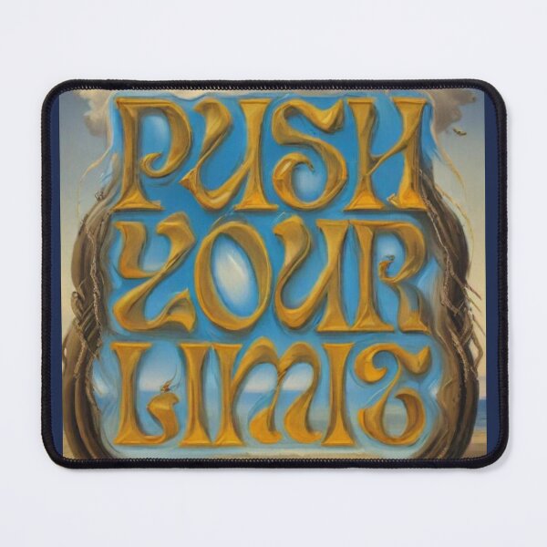 Item preview, Push Your Limits – Surreal Motivation designed and sold by Jus1sicpuppy.