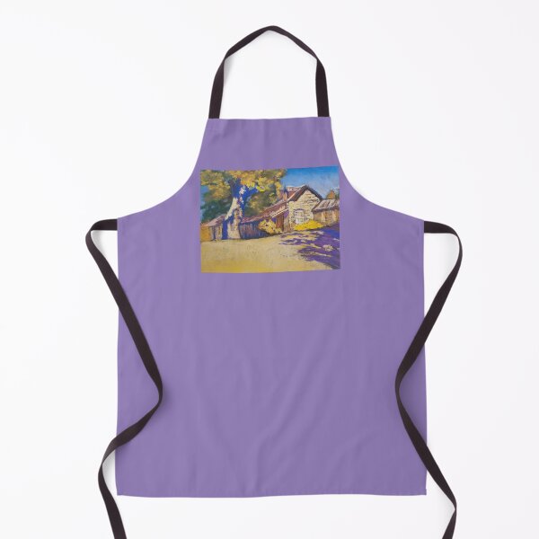 Item preview, Soft Pastel Artwork : Summer Homestead landscape jacintastevens.art designed and sold by jacintastevens.art.
