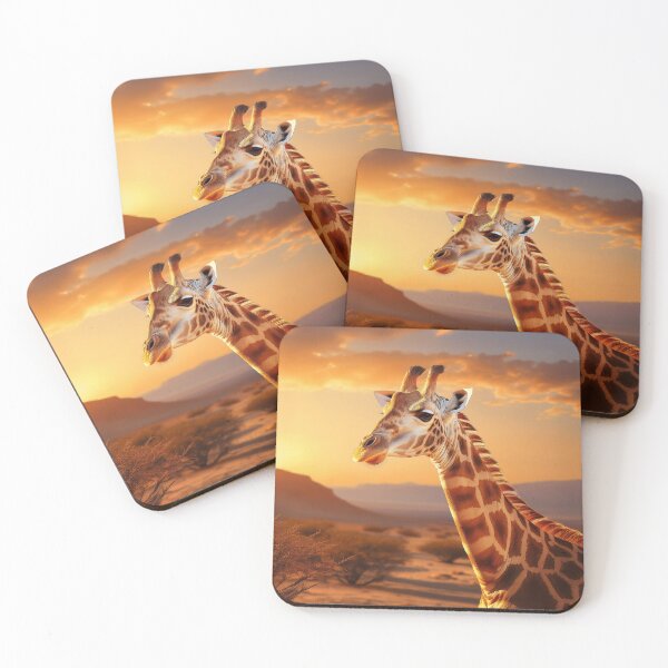 Item preview, Noble Giraffe at sunset designed and sold by Graham Prentice.