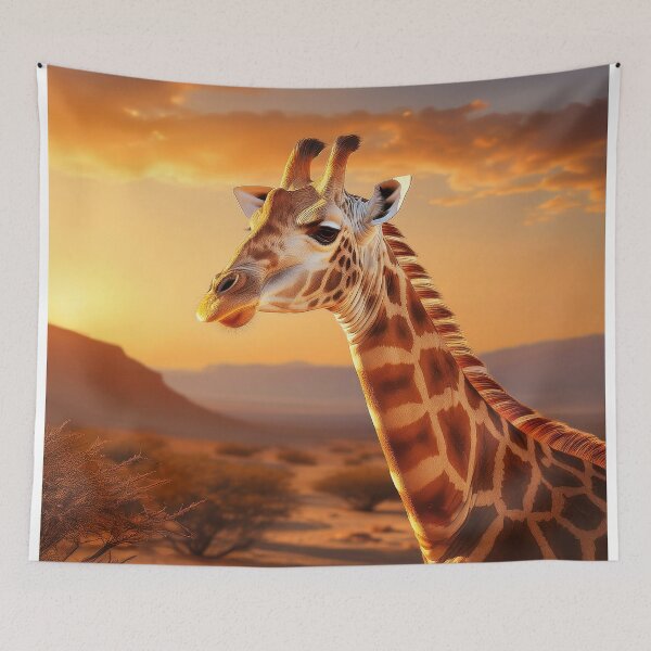 Item preview, Noble Giraffe at sunset designed and sold by Graham Prentice.