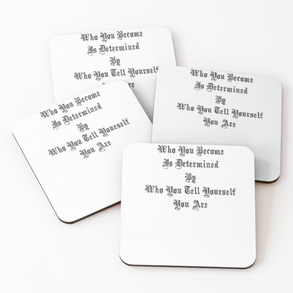 Item preview, Who You Become is determined by who you tell yourself you are designed and sold by 1stShotTri.