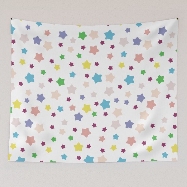 Item preview, Kawaii Multicolor Star Pattern designed and sold by Quijote-.