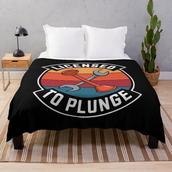 Item preview, Licensed To Plunge designed and sold by TrippyOutfitter.