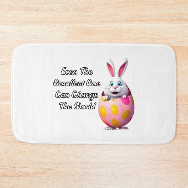 Item preview, Even The Smallest One Can Change The World - Bunny quote 1 designed and sold by Tom-Johnson.