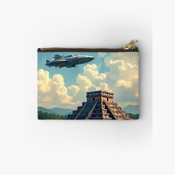 Item preview, Mayan Pyramids and Spaceships designed and sold by Dogandesighn.