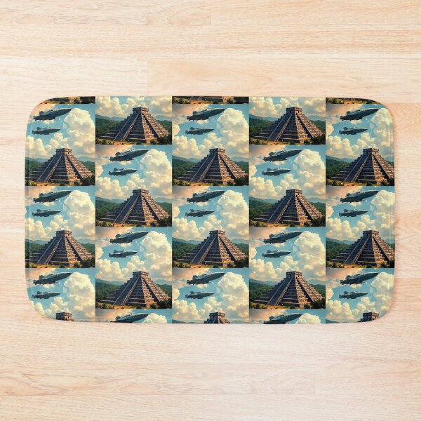 Item preview, Mayan Pyramids and Spaceships designed and sold by Dogandesighn.