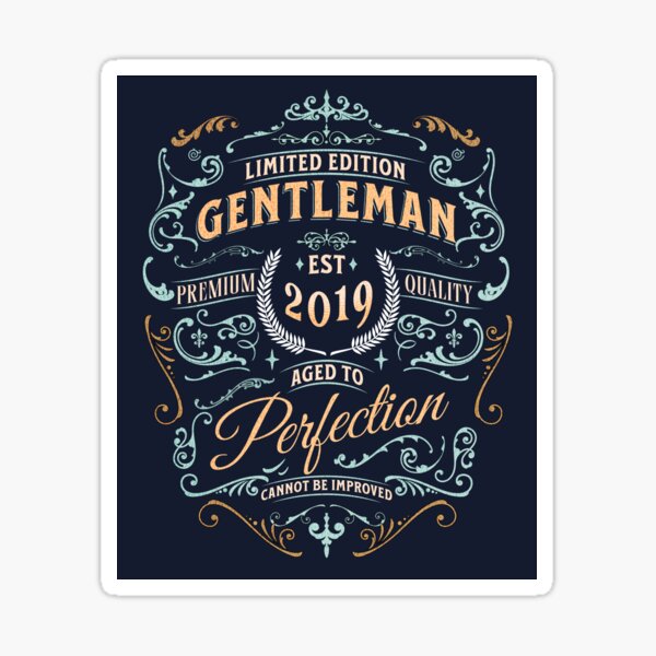 Item preview, Limited Edition Gentleman 2019 designed and sold by LegendaryDesigns.