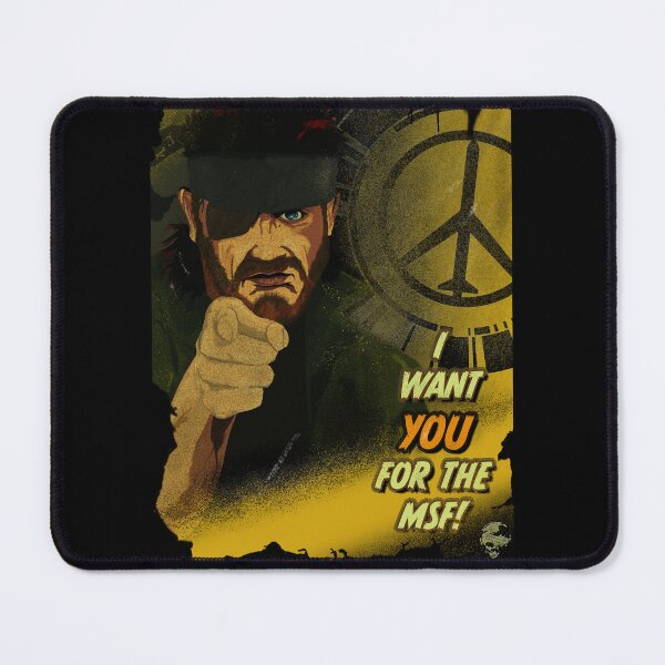 Item preview, Big Boss MSF Recruitment Poster (MGS: Peace Walker) designed and sold by Pryarc.