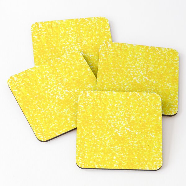 Item preview, Artistic Solid Yellow Crayon Texture Hand Drawn Novelty designed and sold by Victoria Rose.