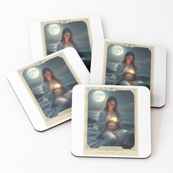 Item preview, Cancer Zodiac Sign Tarot Card designed and sold by Formosa Studios.