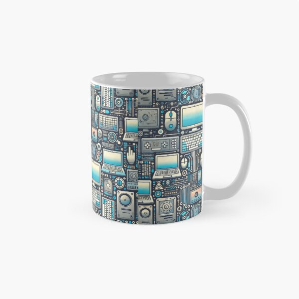 Item preview, Seamless tech pattern designed and sold by Mastiv.