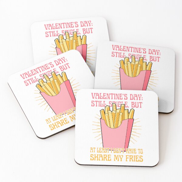 Item preview, French Fries | Single Valentine's Day designed and sold by ObsidianDaz.