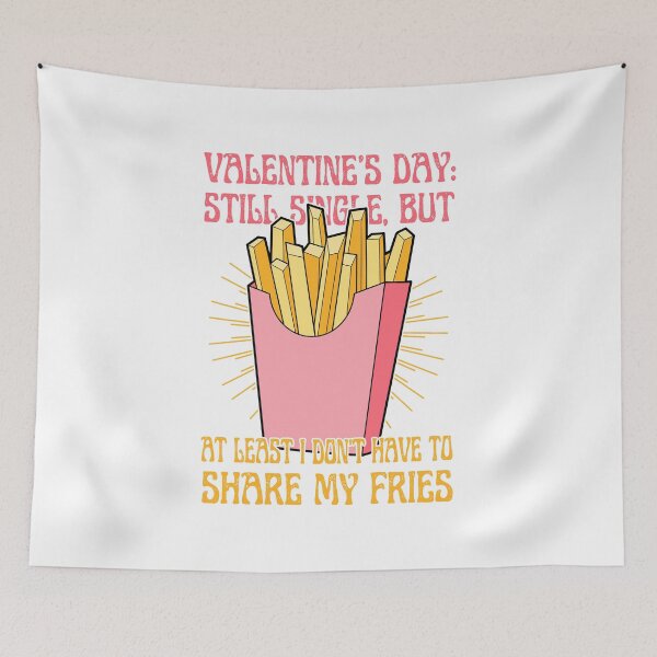 Item preview, French Fries | Single Valentine's Day designed and sold by ObsidianDaz.