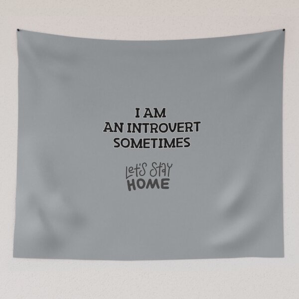 Item preview, I am an introvert sometimes tee shirt designed and sold by Teeandnat.