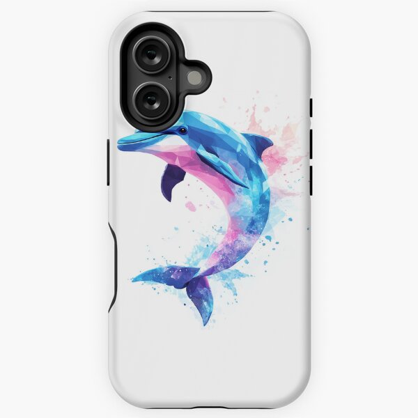 Artikel-Vorschau von Aquarell-Delfin – Low-Poly-Farbe!, designt und verkauft von DandyHandyAU.