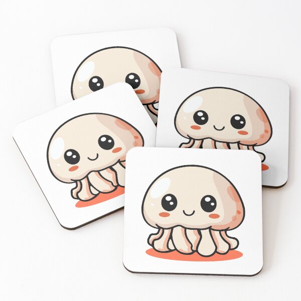 Item preview, Cute funny jellyfish designed and sold by apicon.