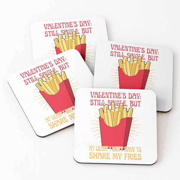 Item preview, French Fries | Single Valentine's Day designed and sold by ObsidianDaz.