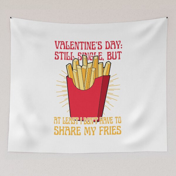 Item preview, French Fries | Single Valentine's Day designed and sold by ObsidianDaz.