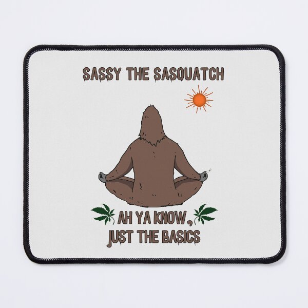 Item preview, Meditation Sassy the Sasquatch – Funny Bigfoot Relaxing designed and sold by FEBRICAST.