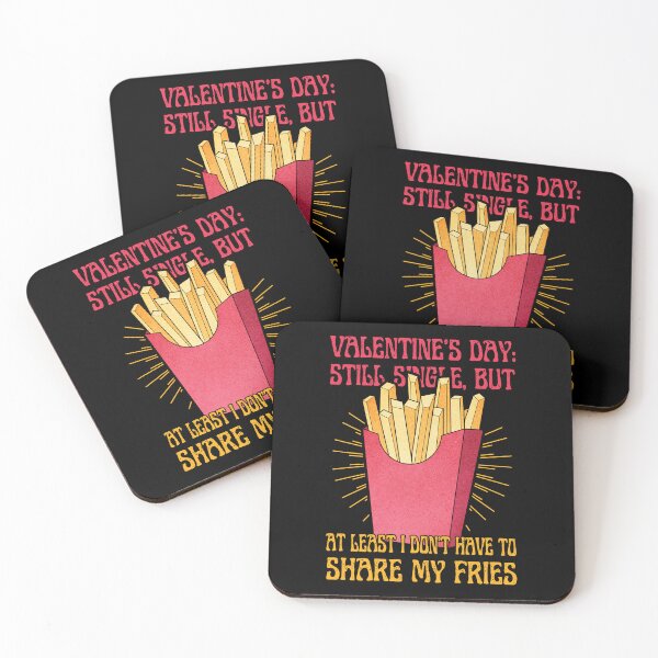 Item preview, French Fries | Single Valentine's Day designed and sold by ObsidianDaz.