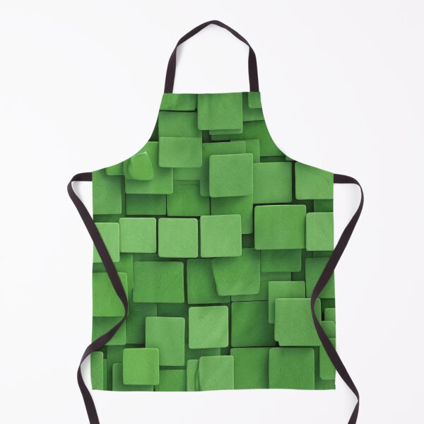 Item preview, Abstract green textured squares designed and sold by Giuseppe Cammino.