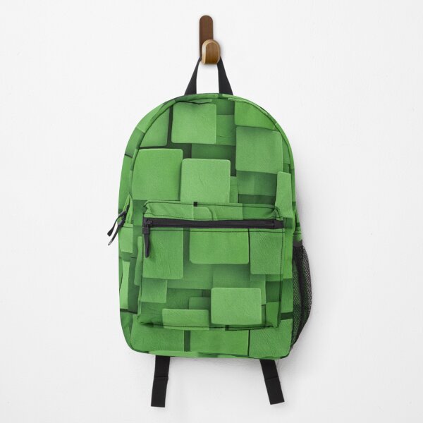 Item preview, Abstract green textured squares designed and sold by Giuseppe Cammino.