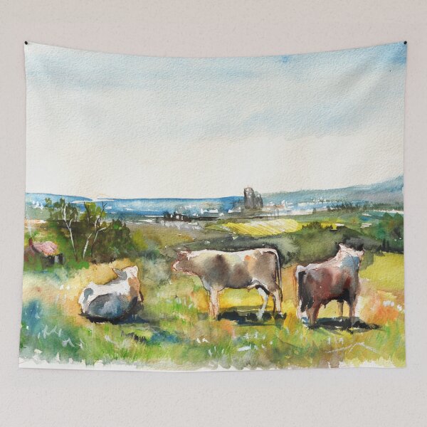 Item preview, Willunga Hill  designed and sold by Jacky Darcy Art.