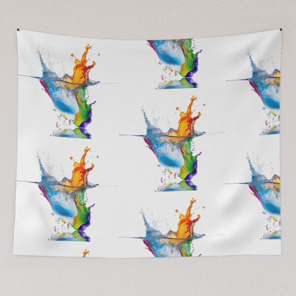 Item preview, Colorfully rainbow water designed and sold by Gallery-yuuna .