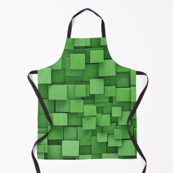 Item preview, Abstract green textured squares designed and sold by Giuseppe Cammino.