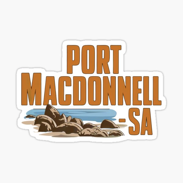 Item preview, Port MacDonnell Sticker designed and sold by Random Designs.