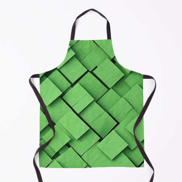 Item preview, Abstract green textured squares designed and sold by Giuseppe Cammino.