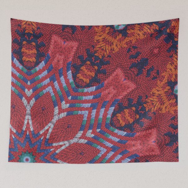 Item preview, ABSTRACT PATTERN ASYMMETRICAL TRIBAL TURKISH CARPET #3# designed and sold by Ralek.
