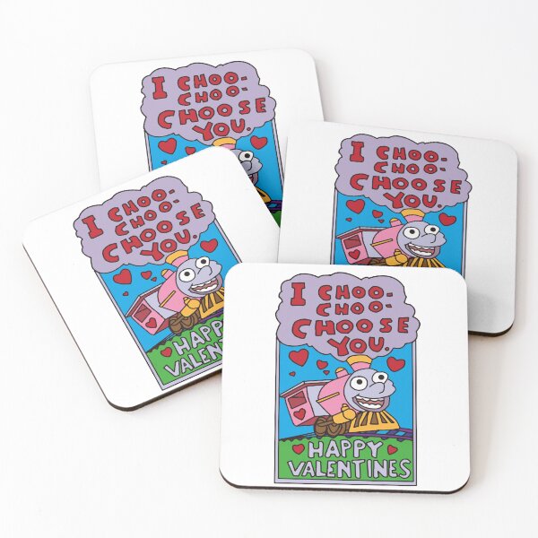 Item preview, I choo-choo - choose you - Happy Valentines designed and sold by Free-Cat.