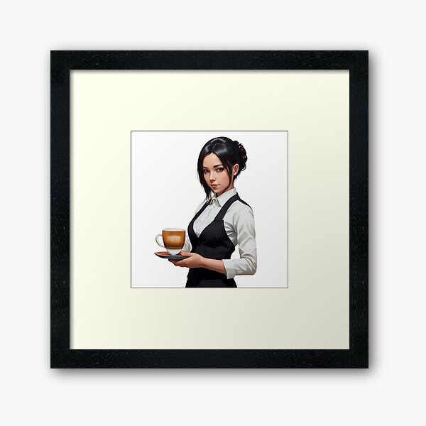 Item preview, Bunny Barista designed and sold by ArtistryNest04.