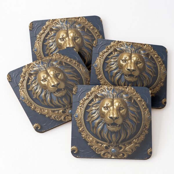 Item preview, Majestic Royal Lion Symbol of Strength and Courage designed and sold by Omtatsat.