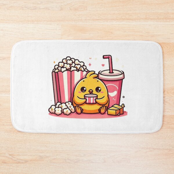 Item preview, chicken eating popcorn designed and sold by Eternalski.