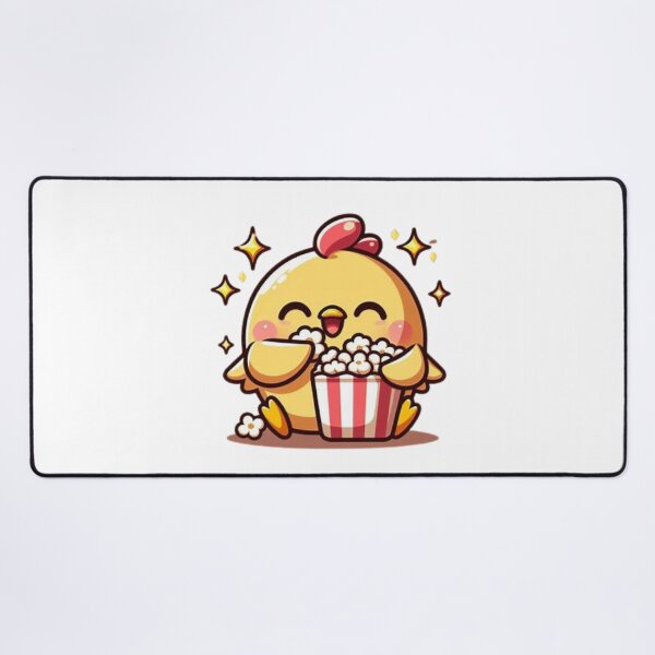 Item preview, chicken eating popcorn designed and sold by Eternalski.