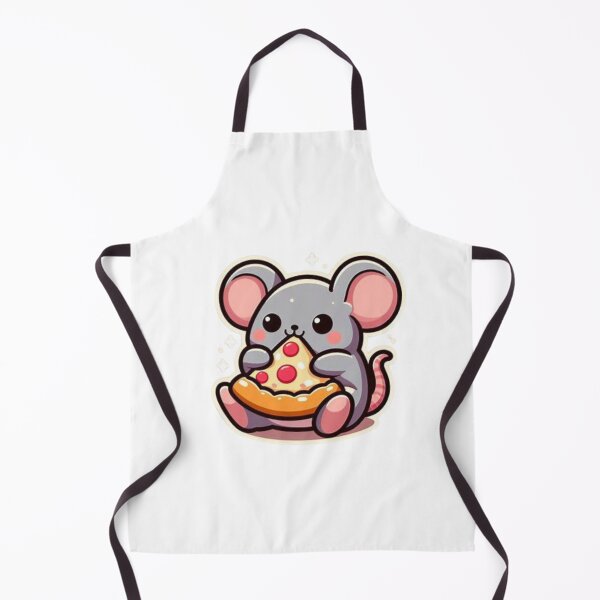 Item preview, mouse eating pizza designed and sold by Eternalski.