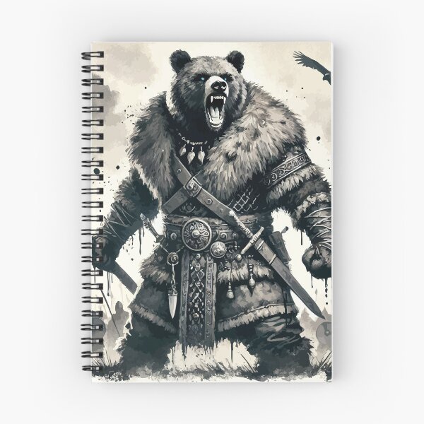 Item preview, Valhalla War Bear Norse Mythology  designed and sold by TomFrontierArt.