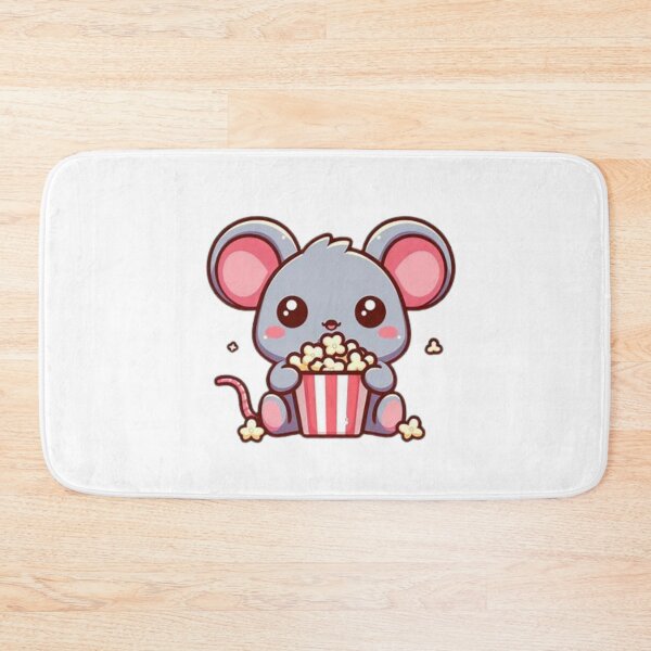 Item preview, mouse eating popcorn designed and sold by Eternalski.