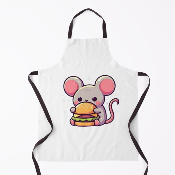 Item preview, mouse eating burger designed and sold by Eternalski.