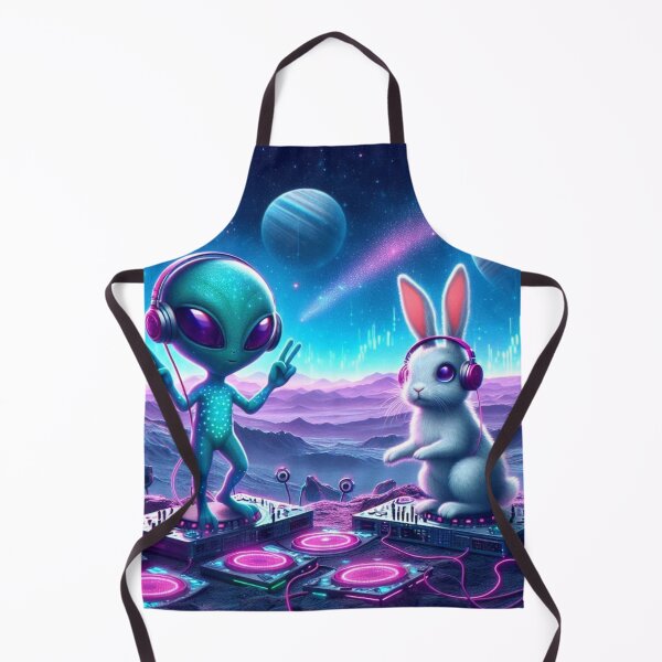 Item preview, alien and rabbit designed and sold by Dogandesighn.