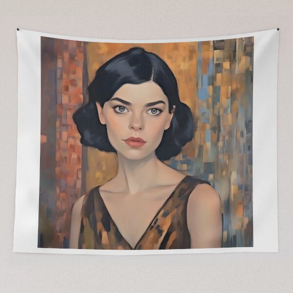 Item preview, painterly look at Anya Taylor-Joy  designed and sold by bogfl.