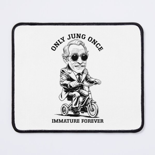 Item preview, Funny Psychology Only Jung Once Immature Forever Tricycle designed and sold by GrandeDuc.