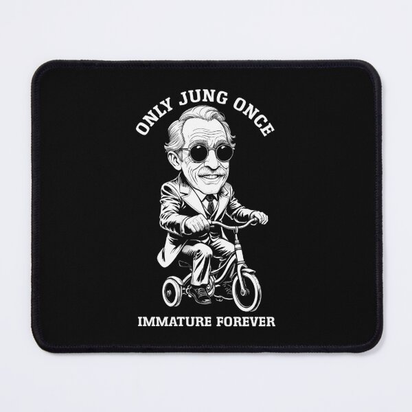 Item preview, Funny Psychology Only Jung Once Immature Forever Tricycle designed and sold by GrandeDuc.