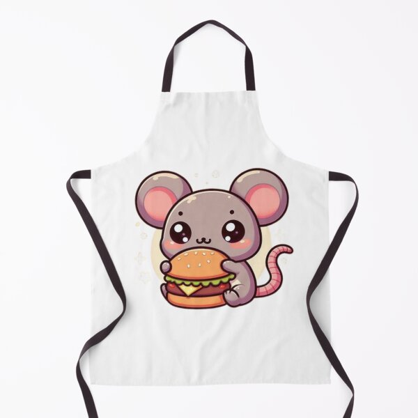Item preview, mouse eating burger designed and sold by Eternalski.